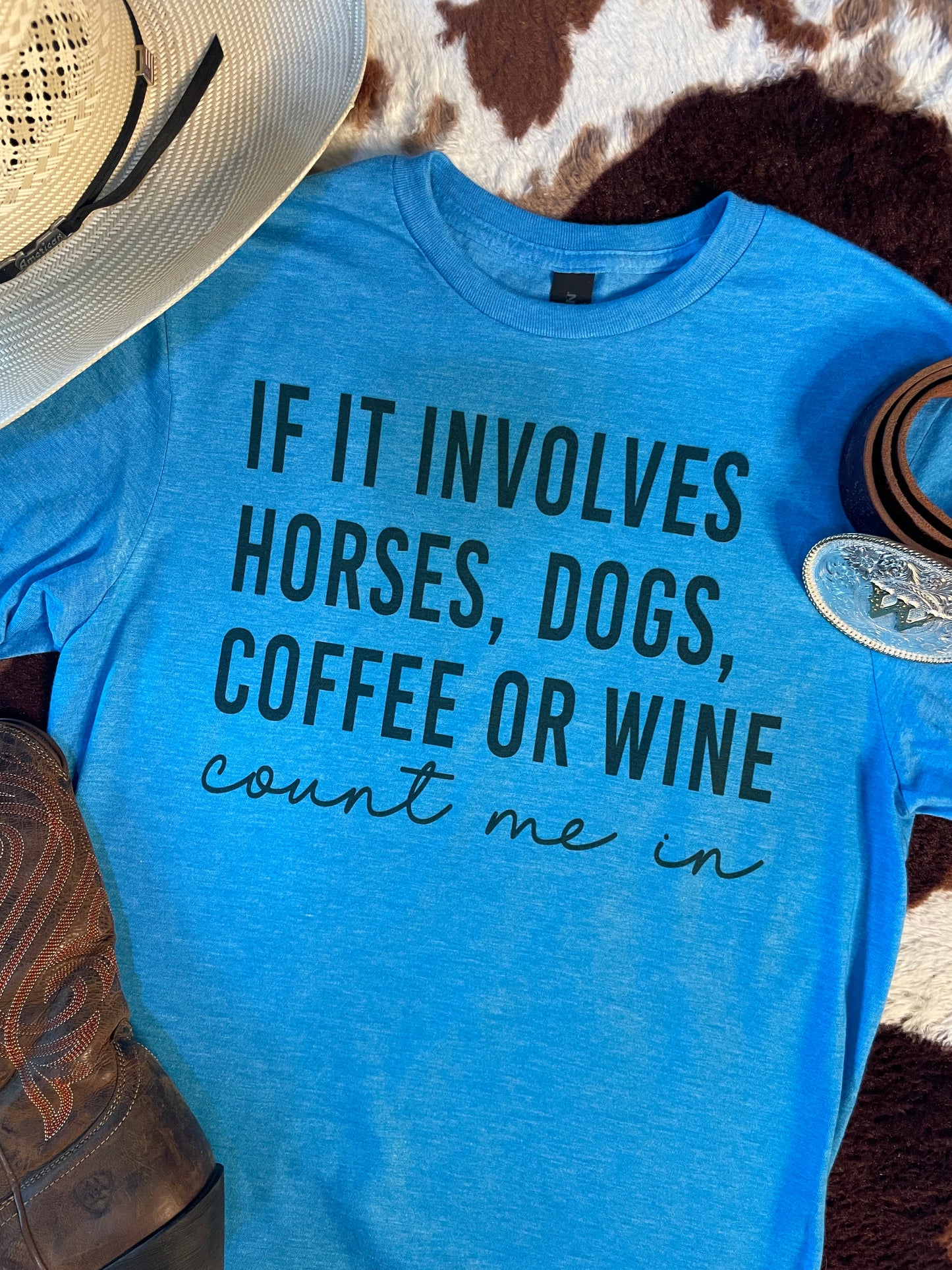 Horses, Dogs, Coffee & Wine