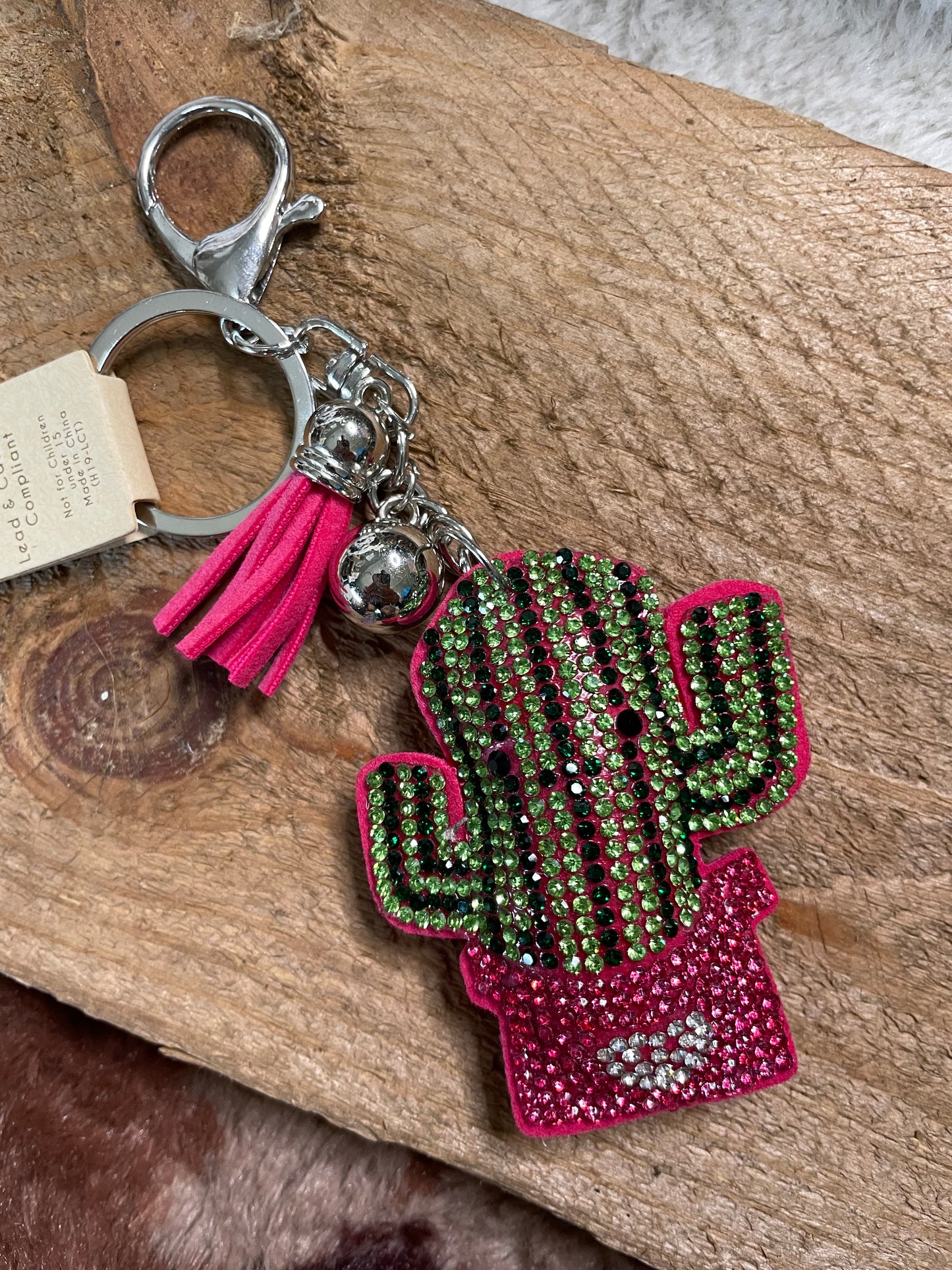 Cactus Keychain