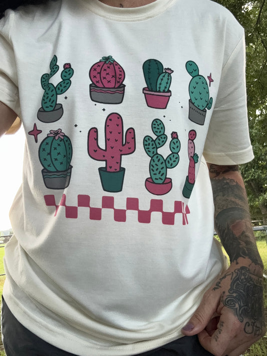 Cactus Print Tee